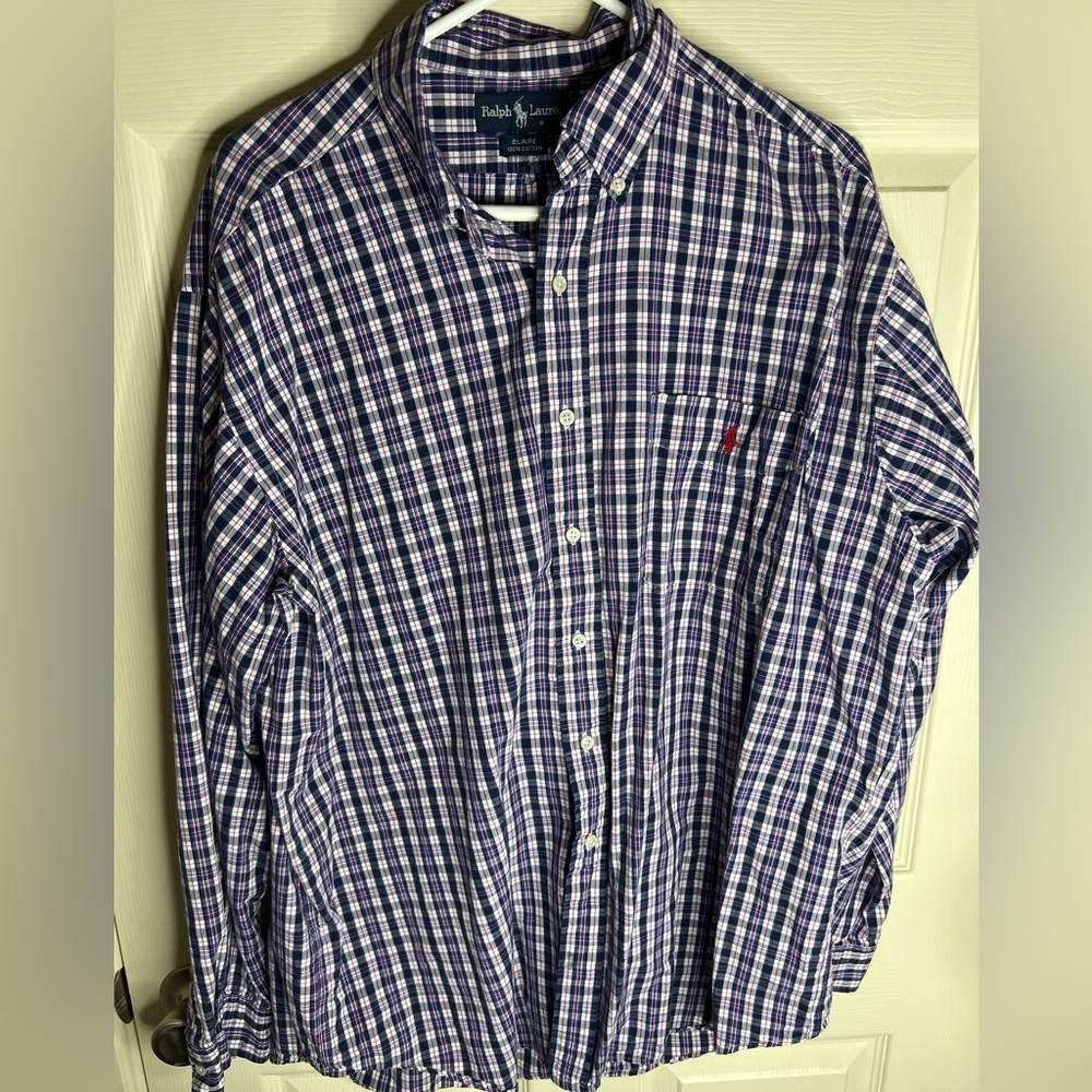Ralph Lauren Long Sleeve Shirt Sz XL